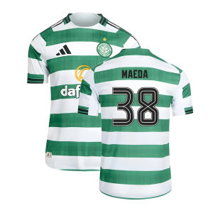 2025-2026 Celtic Authentic Home Shirt (Maeda 38)