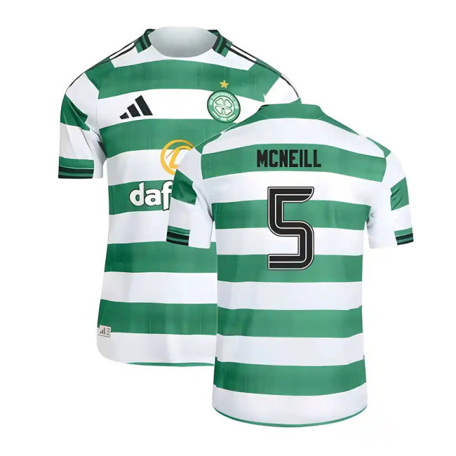 2025-2026 Celtic Authentic Home Shirt (McNeill 5)