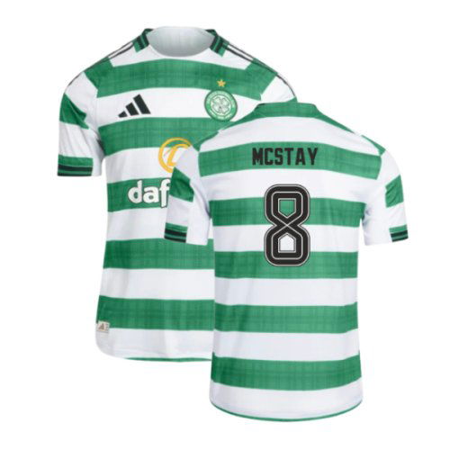2025-2026 Celtic Authentic Home Shirt (McStay 8)
