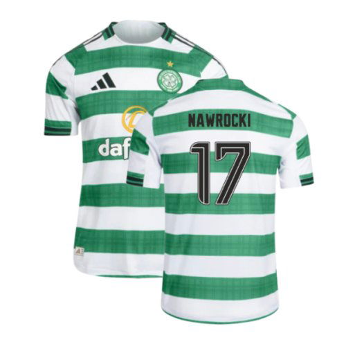 2025-2026 Celtic Authentic Home Shirt (Nawrocki 17)