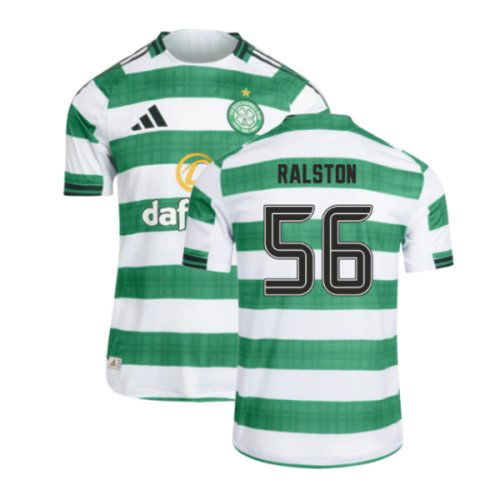 2025-2026 Celtic Authentic Home Shirt (Ralston 56)