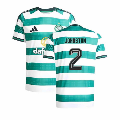 2025-2026 Celtic Home Shirt (Johnston 2)