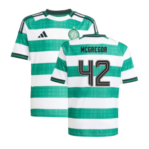 2025-2026 Celtic Home Shirt - Kids (McGregor 42)