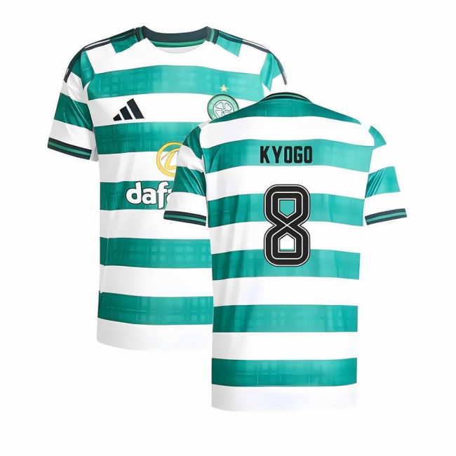 2025-2026 Celtic Home Shirt (Kyogo 8)