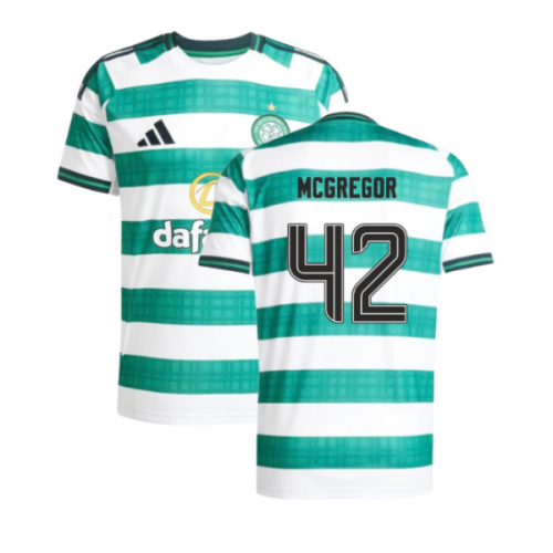 2025-2026 Celtic Home Shirt (McGregor 42)