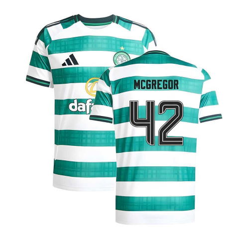 2025-2026 Celtic Home Shirt (McGregor 42)