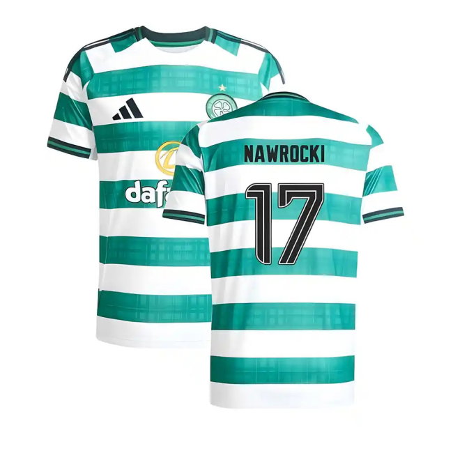 2025-2026 Celtic Home Shirt (Nawrocki 17)