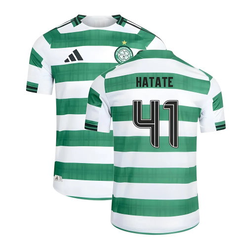 2025-2026 Celtic Home Shirt (No Sponsor) (Hatate 41)