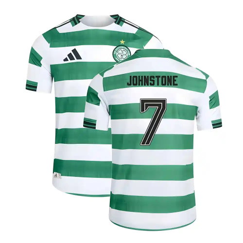 2025-2026 Celtic Home Shirt (No Sponsor) (Johnstone 7)