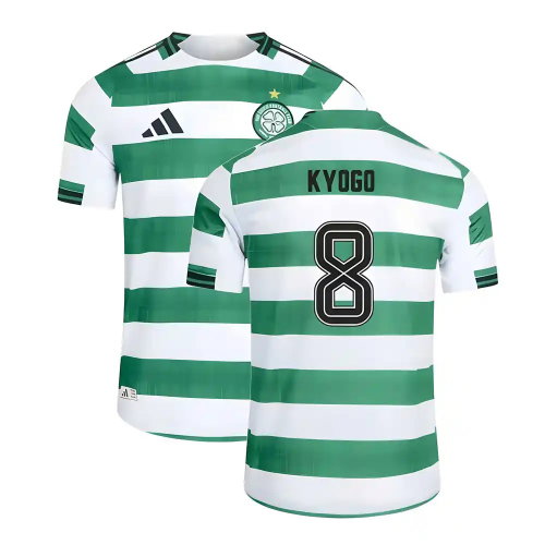 2025-2026 Celtic Home Shirt (No Sponsor) (Kyogo 8)