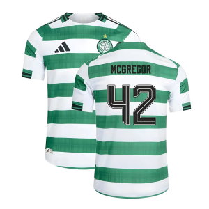 2025-2026 Celtic Home Shirt (No Sponsor) (McGregor 42)
