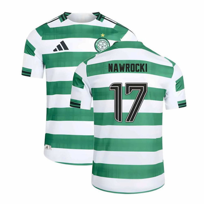 2025-2026 Celtic Home Shirt (No Sponsor) (Nawrocki 17)