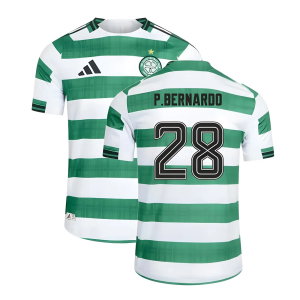 2025-2026 Celtic Home Shirt (No Sponsor) (P.Bernardo 28)