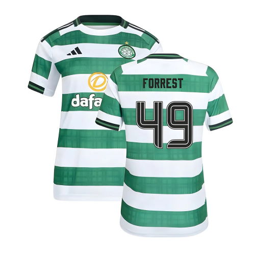 2025-2026 Celtic Home Shirt (Womens) (Forrest 49)