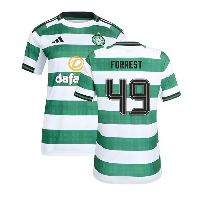 2025-2026 Celtic Home Shirt (Womens) (Forrest 49)