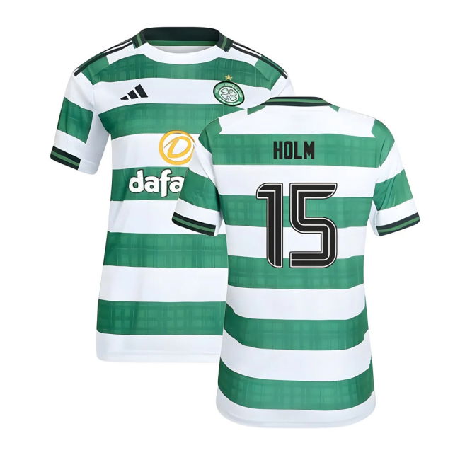 2025-2026 Celtic Home Shirt (Womens) (Holm 15)