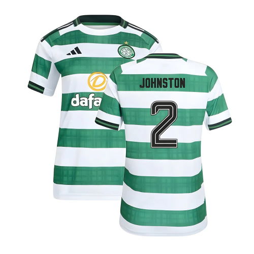 2025-2026 Celtic Home Shirt (Womens) (Johnston 2)