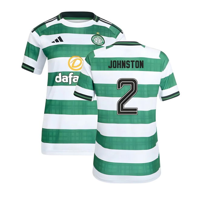 2025-2026 Celtic Home Shirt (Womens) (Johnston 2)