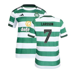 2025-2026 Celtic Home Shirt (Womens) (Larsson 7)