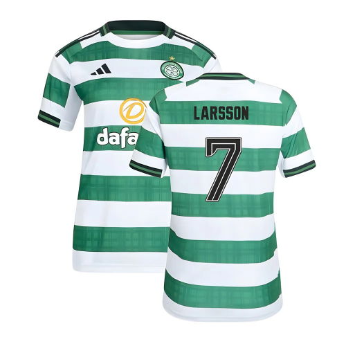 2025-2026 Celtic Home Shirt (Womens) (Larsson 7)