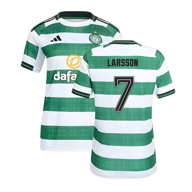 2025-2026 Celtic Home Shirt (Womens) (Larsson 7)