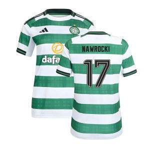 2025-2026 Celtic Home Shirt (Womens) (Nawrocki 17)
