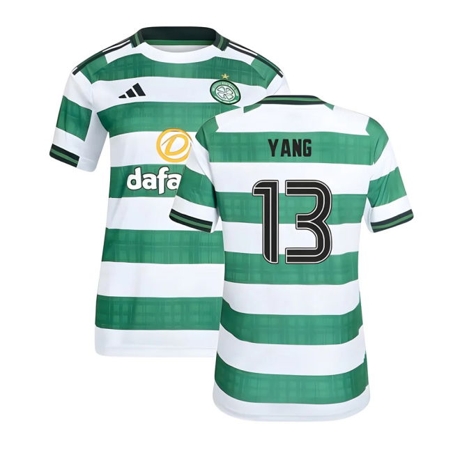2025-2026 Celtic Home Shirt (Womens) (Yang 13)