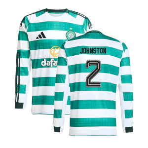 2025-2026 Celtic Long Sleeve Home Shirt (Johnston 2)