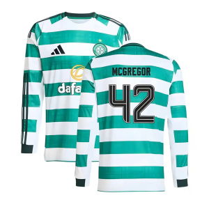 2025-2026 Celtic Long Sleeve Home Shirt (McGregor 42)