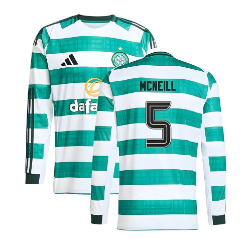 2025-2026 Celtic Long Sleeve Home Shirt (McNeill 5) 2025-2026 Celtic Long Sleeve Home Shirt (McNeill 5)