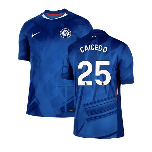 2025-2026 Chelsea Home Shirt (Caicedo 25)