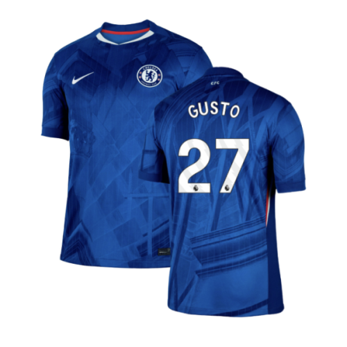 2025-2026 Chelsea Home Football Shirt (Gusto 27)