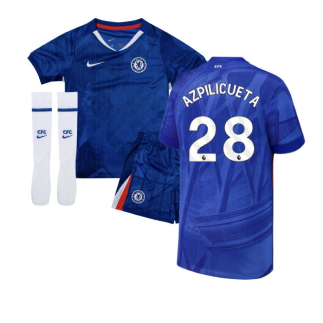 2025-2026 Chelsea Home Little Boys Mini Kit (Azpilicueta 28)