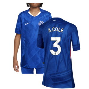 2025-2026 Chelsea Home Shirt (Kids) (A.Cole 3)