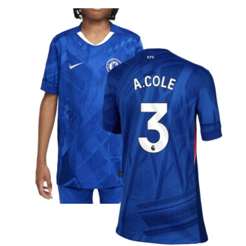 2025-2026 Chelsea Home Shirt (Kids) (A.Cole 3)