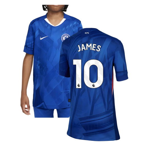 2025-2026 Chelsea Home Shirt (Kids) (James 10)