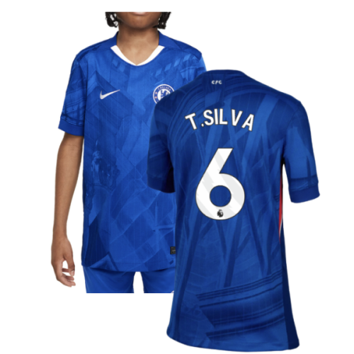 2025-2026 Chelsea Home Shirt (Kids) (T.Silva 6)