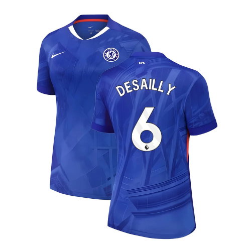 2025-2026 Chelsea Home Shirt (Womens) (Desailly 6) 2025-2026 Chelsea Home Shirt (Womens) (Desailly 6)