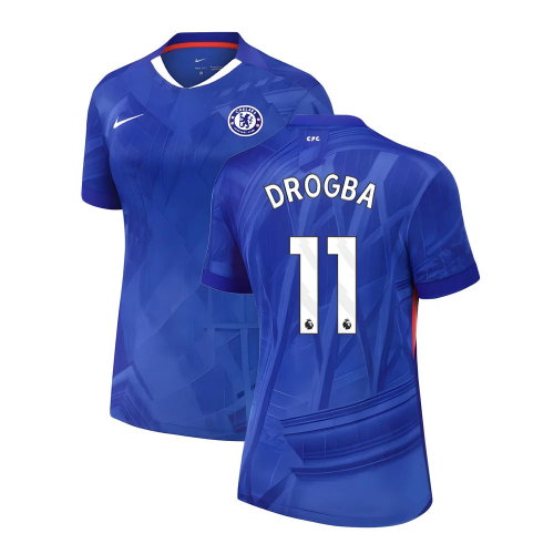 2025-2026 Chelsea Home Shirt (Womens) (Drogba 11)