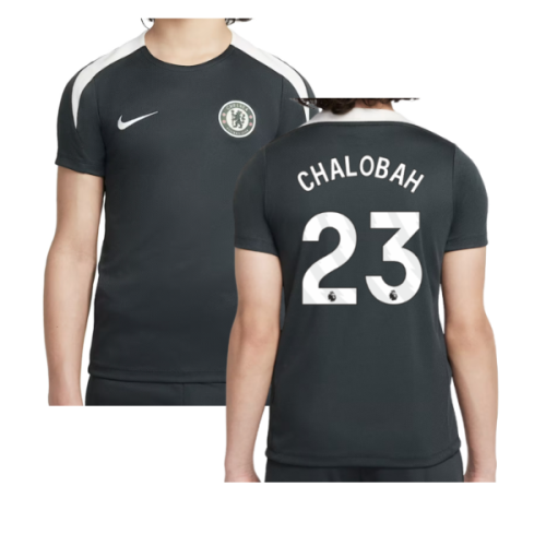 2025-2026 Chelsea Strike Training Shirt (Green) - Kids (Chalobah 23)