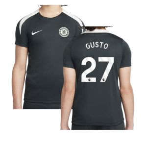 2025-2026 Chelsea Strike Training Shirt (Green) - Kids (Gusto 27)