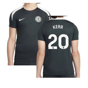 2025-2026 Chelsea Strike Training Shirt (Green) - Kids (Kerr 20)