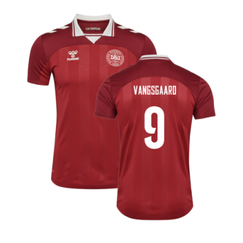 2025-2026 Denmark Womens Team Home Shirt (Ladies) (Vangsgaard 9)