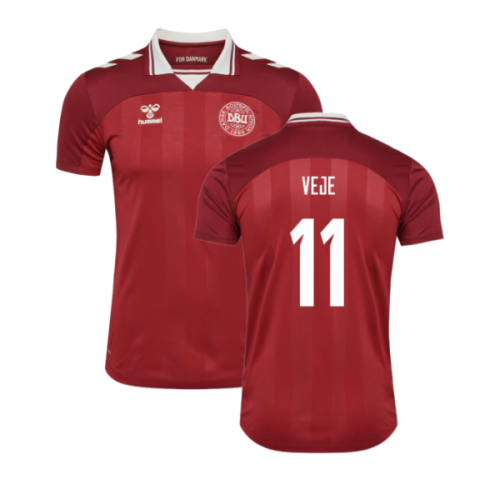 2025-2026 Denmark Womens Team Home Shirt (Ladies) (Veje 11)