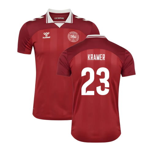 2025-2026 Denmark Womens Team Home Shirt (Unisex) (Kramer 23)