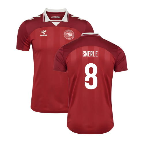 2025-2026 Denmark Womens Team Home Shirt (Unisex) (Snerle 8)