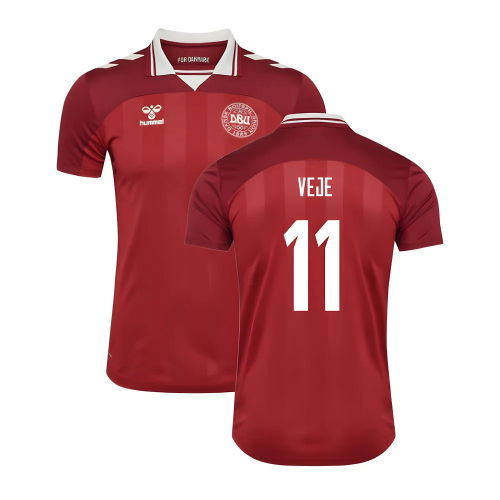 2025-2026 Denmark Womens Team Home Shirt (Unisex) (Veje 11)