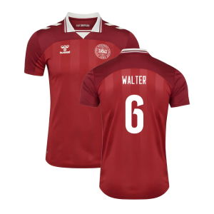 2025-2026 Denmark Womens Team Home Shirt (Unisex) (Walter 6)