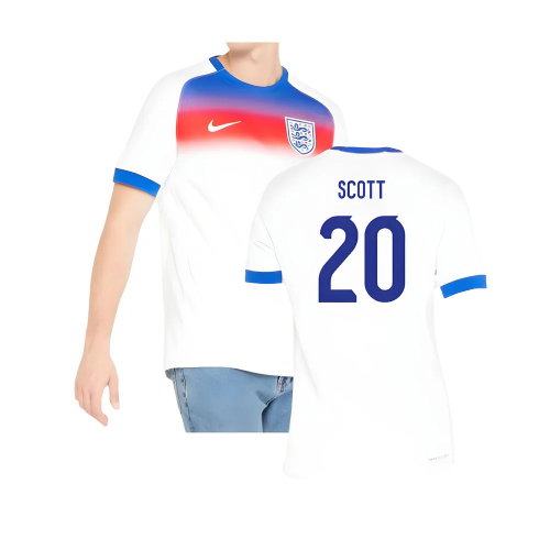 2025-2026 England WEC Authentic Home Shirt - Mens (SCOTT 20)