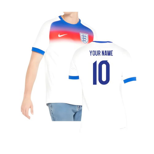 2025-2026 England WEC Authentic Home Shirt - Mens (Your Name)